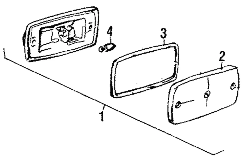 Genuine BMW 1984-1988 528e 535i 535is M5 524td 318i Marker Lamp 63-14-1-370-267 - Image 1 of 1