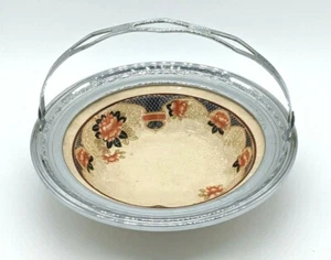 Vintage Art Deco Umbertone made for Farberware by Leigh Potters Nut Candy Dish - Picture 1 of 5