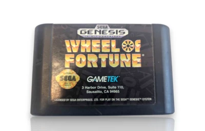 Wheel of Fortune (Sega Genesis, 1992) Untested - Image 1 of 2