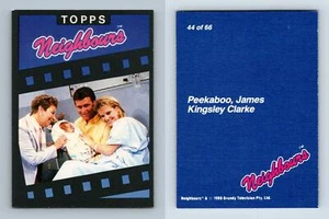 Peekaboo James Kingsley Clarke #44 Neighbours Series 1 Topps 1988 Trading Card - Picture 1 of 1