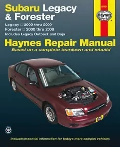 2000-2009 Subaru Legacy Forester Haynes Repair Service Workshop Manual Book 0042 - Picture 1 of 1