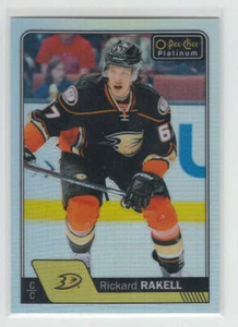 16/17 OPC Platinum Anaheim Ducks Rickard Rakell Rainbow card #47 - Picture 1 of 2