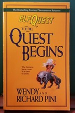 ElfQuest: The Quest Begins Wendy & Richard Pini Trade 1996 ACE 1st Edition