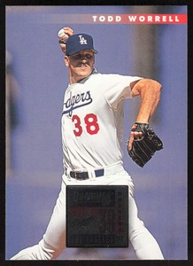1996 Donruss   Todd Worrell #144 Los Angeles Dodgers