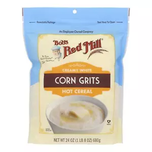 Bob's Red Mill - Grits White Corn - Case Of 4 - 24 Oz - Picture 1 of 3