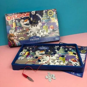 Operation Family Board Game Disney Frozen Olaf Edition 100% Complete - Picture 1 of 6