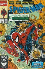 SPIDER MAN #6 NEAR MINT 1990 TODD McFARLANE ART