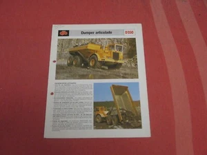 DJB D350 Dumper trucks brochure UK Argentina market - Picture 1 of 3