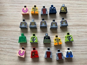 Lego 20 parts - lot - 20 TORSO genuine no hands & arms - AS IN THE PICTURE nr 8 - Picture 1 of 1