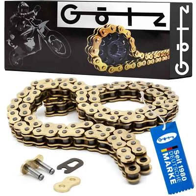 Kette verstärkt 415 x 126 Glieder - 1/2x3/16 Goldkette mit Kettenschloss - Bild 1 von 4