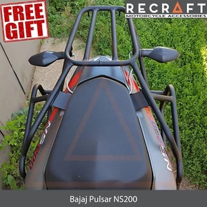 Sistema de portaequipajes Bajaj Pulsar NS200 estuche monokey + REGALO - Imagen 1 de 4