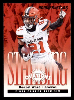 2020 Rookies and Stars Standing Ovation #17 Denzel Ward - Image 1 of 2