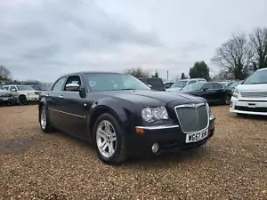 LATE 2007 CHRYSLER 300C 3.0 V6 CRD AUTOMATIC BLACK SPARES OR REPAIRS - Picture 1 of 20