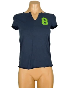 OLD NAVY Brand XS Juniors Navy Shirt with #8 - Picture 1 of 7