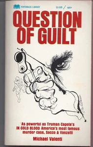 Michael Valenti / Question of Guilt 1st Edition 1966 - Picture 1 of 1