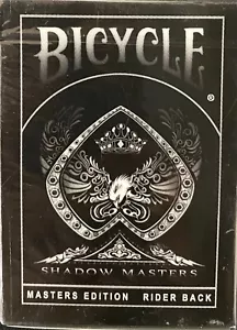 Bicycle Ellusionist Shadow Masters Edition RARE Playing Cards Magic Poker NEW - Picture 1 of 10