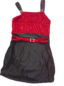 Revolution Dancewear costume Dress Leotard RN114987 Style 14 Red/Black Size MA - Picture 1 of 6