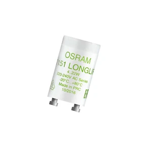 OSRAM ST151 Longlife Starter Reihenschaltung Leuchtstoffröhre 4-22 W Neonlampe - Picture 1 of 6