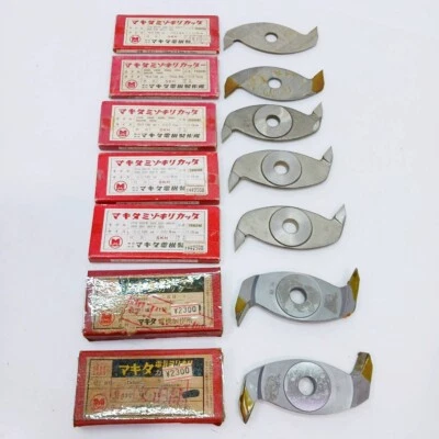 Juego de 7 cuchillas cortadoras de ranuras genuinas Makita 120 x 3,9-18 x 15 mm de Japón / AM042 Foto 1 de 4