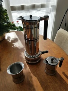 Juego de café Art Deco Sunbeam acabado cromado años 40 - Imagen 1 de 10