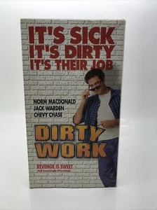 Dirty Work (VHS, 1998, Hi-Fi English Language Version). Norm MacDonald. - Picture 1 of 6