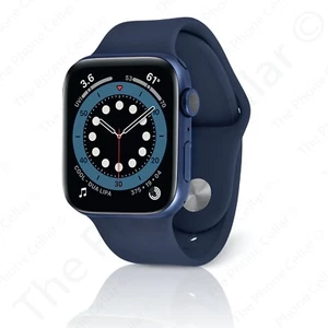 Apple Watch Series 6 M00J3LL/A 44 mm estuche de aluminio WiFi GPS Bluetooth azul marino profundo - Imagen 1 de 1