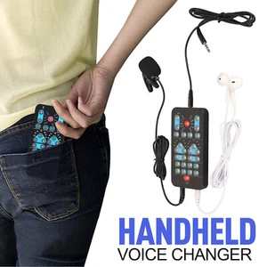 Portable Handheld Voice Changer Multifunctional Sound Disguiser with 8 Sound - Picture 1 of 23