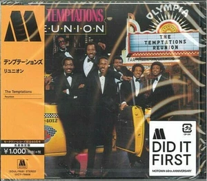The Temptations Soul SEALED BRAND NEW CD "Reunion" 2 Bonus Tracks Japan OBI - Picture 1 of 2