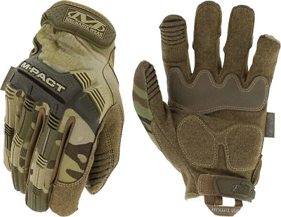 Mechanix Wear MultiCam M-Pact Tactical Safety Gloves SecureFit Impact Protection - Image 1 of 4