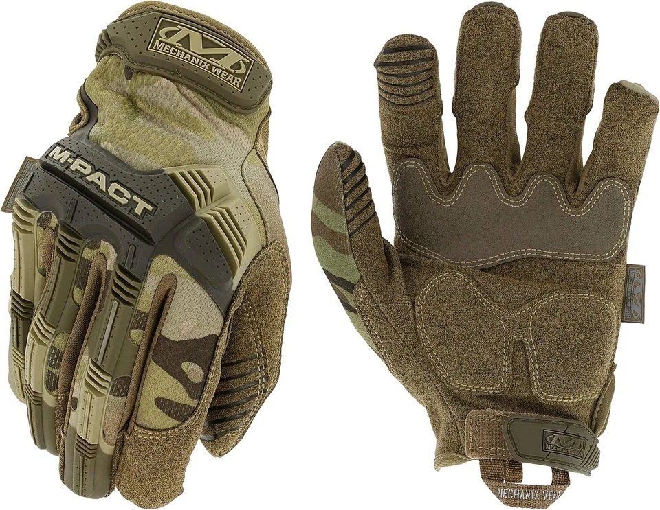 Mechanix Wear MultiCam M-Pact Tactical Safety Gloves SecureFit Impact Protection - Image 1 of 4