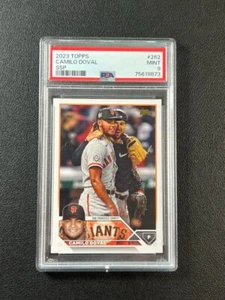 2023 Topps Series 1 Camilo Doval #262 Golden Mirror SSP San Francisco Giants PSA - Picture 1 of 2