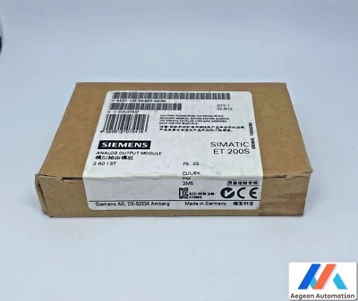 Siemens Simatic 6ES7135-4GB01-0AB0 módulo de salida analógica ET200S 135-4GB0... - Imagen 1 de 4