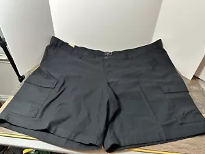 Dockers Big Herren Tech Cargo Komfort gerade Passform Shorts - schwarz Größe 58 neu mit Etikett - Bild 1 von 12