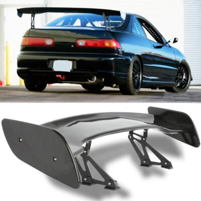 46” Rear Trunk Spoiler Wing Adjustable GT-Style Glossy Black For Acura Integra Foto 1 de 4