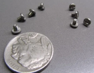 18-8 Stainless Steel Pan Head Slotted Machine Screw 3-48 x 1/8", 100 pcs - Picture 1 of 24