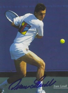 Ivan Lendl Autographed Signed 4x6 Photo - Tennis Champion - w/COA - Picture 1 of 1