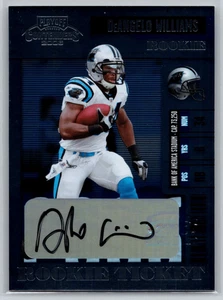 Boleto de novato DeAngelo Williams 2006 Playoff Contenders automático #118 Panthers - Imagen 1 de 2
