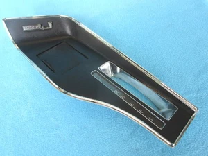 1969-72 Pontiac Grand Prix SJ Automatic Console Shift Bezel Top Plate - OEM - Picture 1 of 11