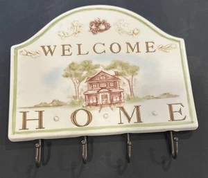 Placa de pared letrero de bienvenida Grasslandroads. Porta llaves. - Imagen 1 de 2