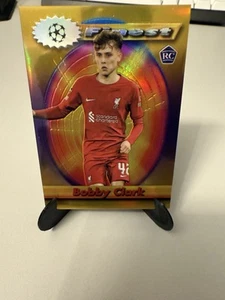 Bobby Clark Gold /50 #16 RC 2022-23 Topps Finest Flashback UCL - Bild 1 von 2