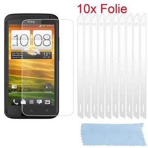 10x Protection Films for HTC ONE “X“ Display Saver Anti-Scratch - Picture 1 of 3