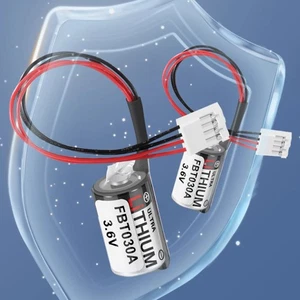 2PCS FBT030A 3.6V 1200mAh Battery with 4-hole White Plug for NB2 F70 PLC Battery - Picture 1 of 4