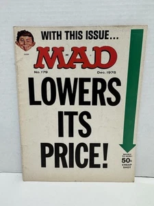 MAD MAGAZINE #179 Dec 1975 Fun Lady Movie SPOOF Satire Shampooed - Imagen 1 de 6