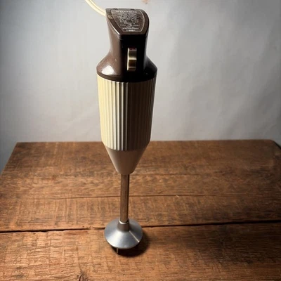 Batidora de inmersión multiusos vintage BAMIX M-122 varita mezcladora de mano hecha en Suiza rápida Foto 1 de 4