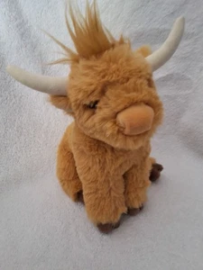 "Juguete de peluche Douglas Scottie Highland vaca marrón claro 8"""  - Imagen 1 de 5