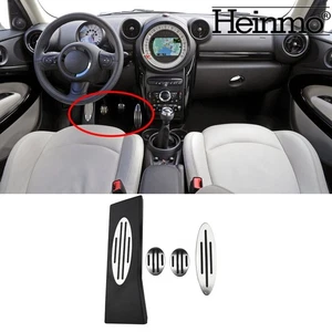 Footrest Clutch Gas Brake Pedal Cover For Mini Cooper R55 R56 R60 F55 F56 Manual - Picture 1 of 5