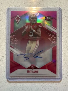 Trey Lance Rookie Auto RC 17/25 2021 Panini Phoenix - Bild 1 von 2