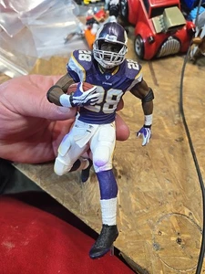 Adrian Peterson Minnesota Vikings McFarlane Figure NFL Series 26 EUC - Picture 1 of 20