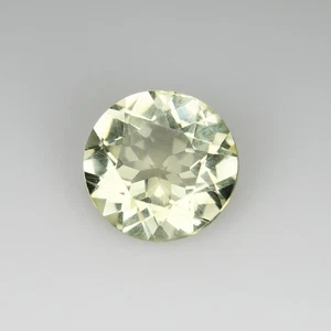 1.50 Ct Beautiful Perfect Round 8.2 MM 100% Natural Yellow Brazil Othoclase !!! - Picture 1 of 5
