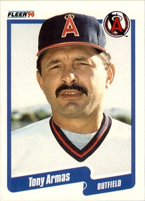 1990 Fleer #126 Tony Armas - Image 1 of 2